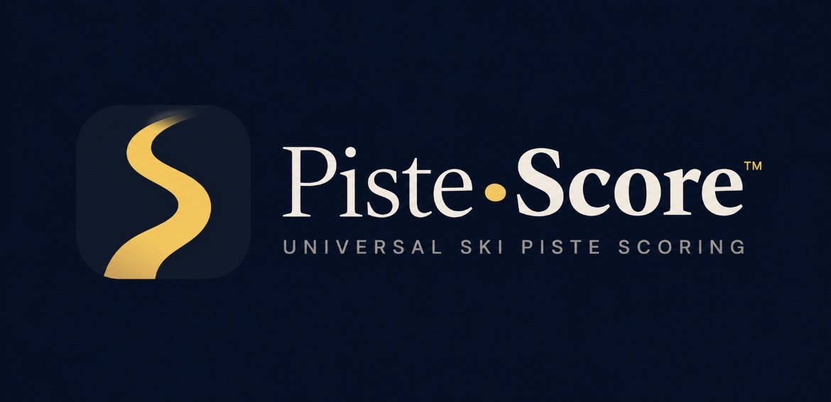 PisteScore wordmark, universal ski piste scoring